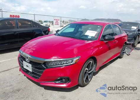 2021 Honda Accord Sport Special Edition from USA, damaged, VIN 1HGCV1F49MA058088